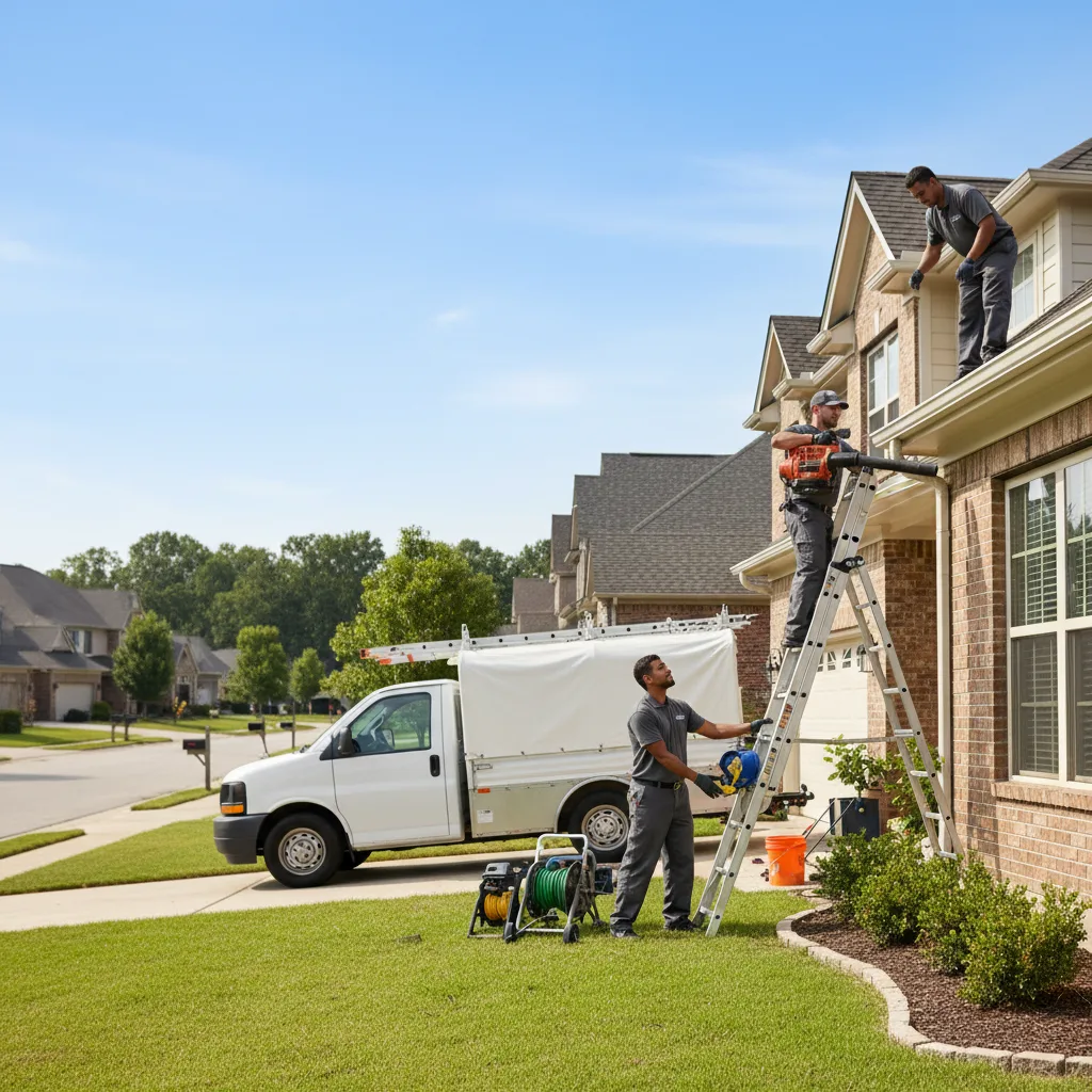 Home Gutter Service in Honobia, OK near me